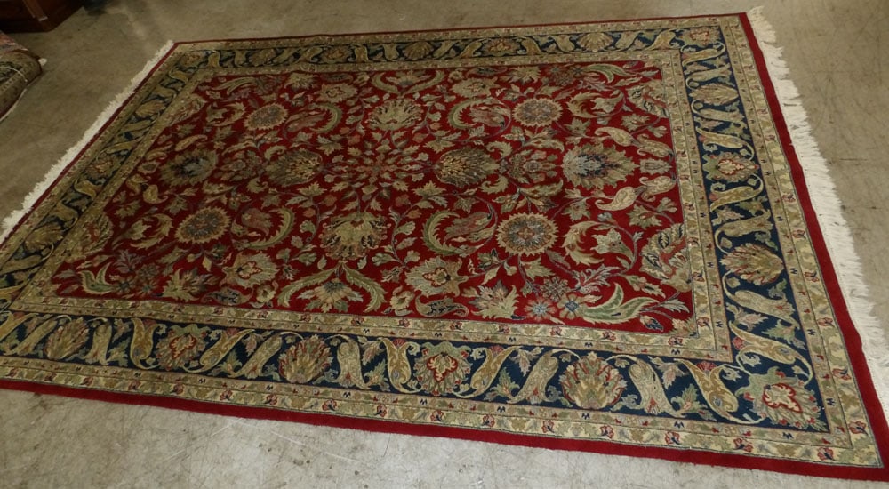 8' 2" x 11' 4" Hand Made Oriental Rug (1 of 4)
