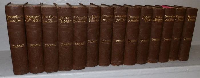 Fourteen Volumes of Charles Dickens