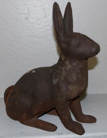Cast Iron Bunny Door Stop
