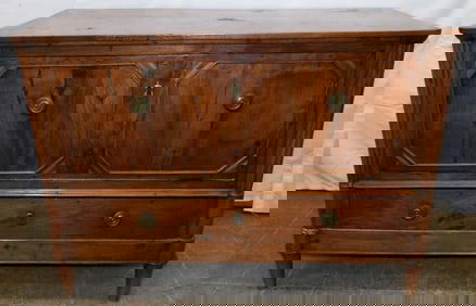 19th Century Walnut Inlaid Italian Drop Front Commode