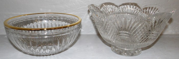 Two Waterford Crystal Bowls