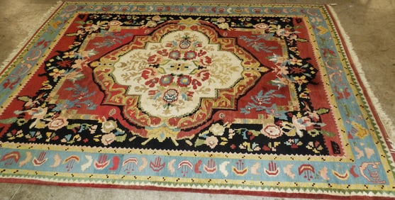 11' 3" x 8' 4" Hand Made Oriental Rug