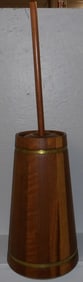 Cherry & Brass Bound Butter Churn