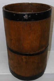 Antique Pine & Metal Bound Measure