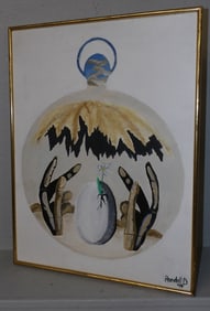 Framed Oil on Canvas Artist Signed