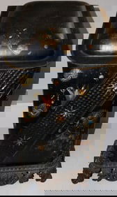 Painted Tole Coal Bucket