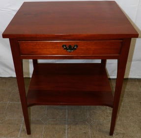 Mahogany One Drawer Stand by Craftique