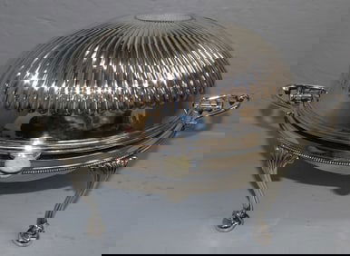 Silver Plated Bun Warmer