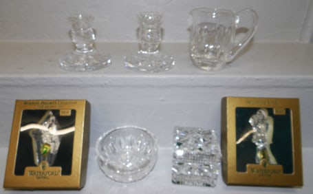 Lot Waterford Crystal Items