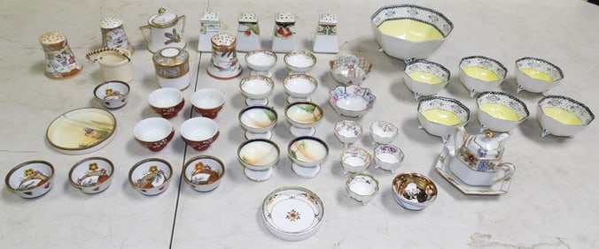 Lot Hand Painted Porcelain Items - Some Nippon