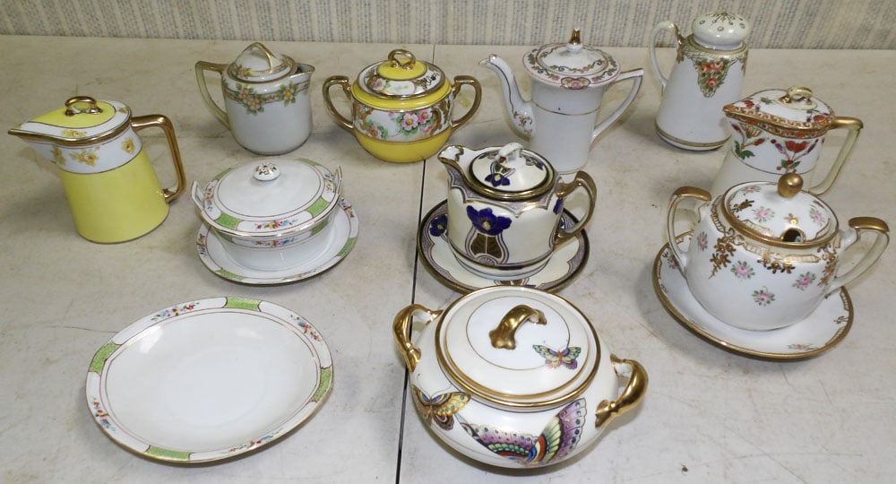 Lot Hand Painted Porcelain Items - Some Nippon (1 of 4)