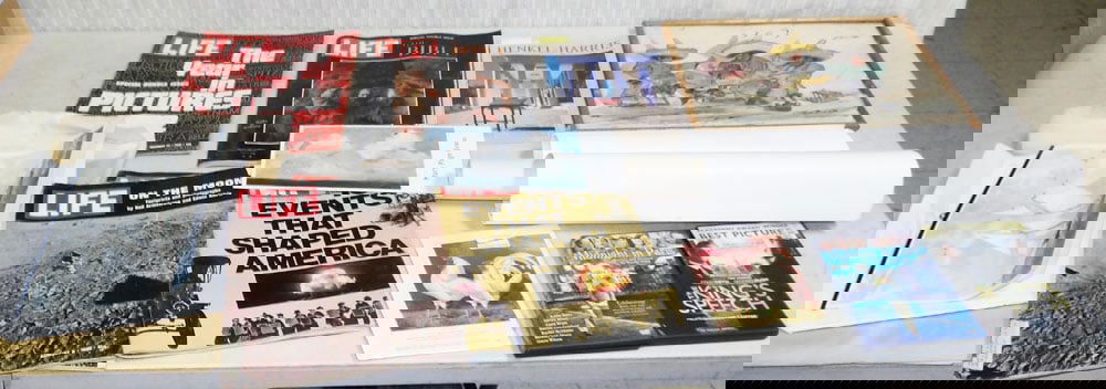 Lot Unframed Art Work & Henkel Harris Furniture Book: Lot Unframed Art Work & Henkel Harris Furniture Book. 22" W ALL DESCRIPTIONS AND ANY CONDITION STATEMENT GIVEN BY LANGSTON AUCTION GALLERY ARE STRICTLY OPINIONS AND LANGSTON'S SHALL HAVE NO RESPONSIBI