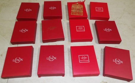 Lot Lenox Silver Plate Ornaments