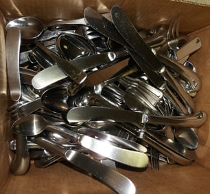 Lot Stainless Steel Flatware