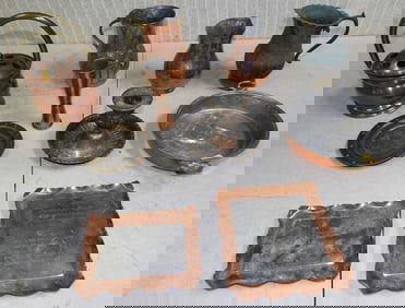 Lot Copper Items