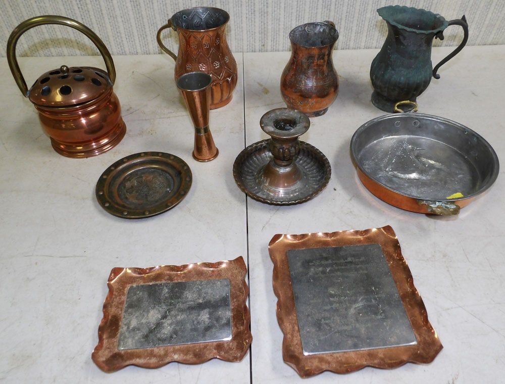 Lot Copper Items (1 of 4)