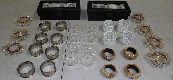 Lot Napkin Rings