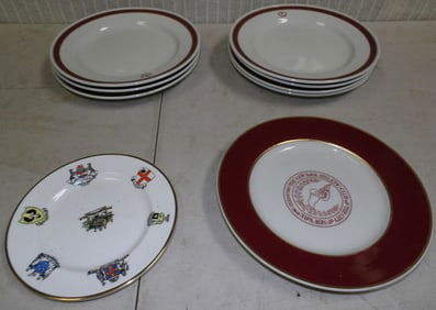 Lot Porcelain Plates