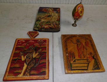 Lot Religious Icons