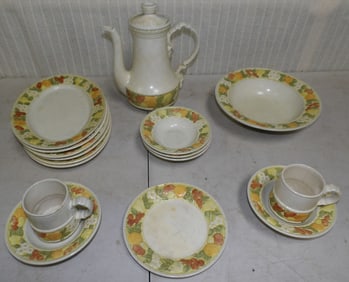 Lot Metlox Dinner Ware