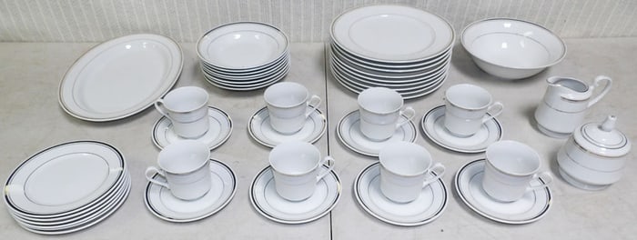 Lot Gold Rimmed China - " Classic Elegance"