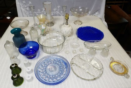 Lot Glass Items