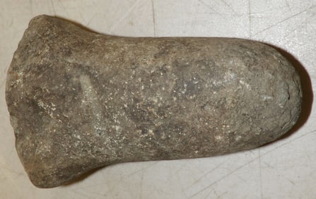 Native American Grooved Stone Axe head