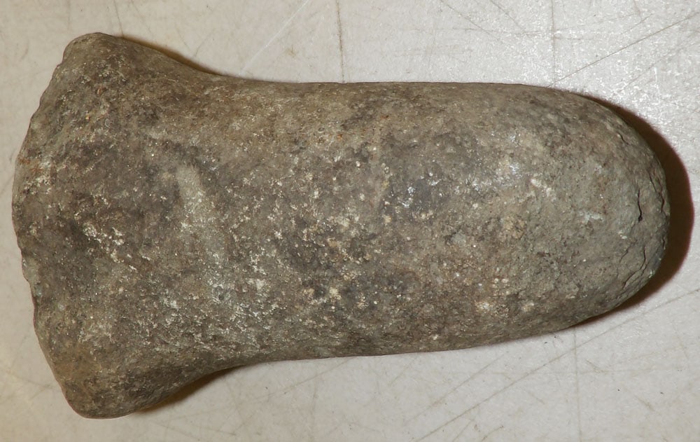 Native American Grooved Stone Axe head (1 of 2)