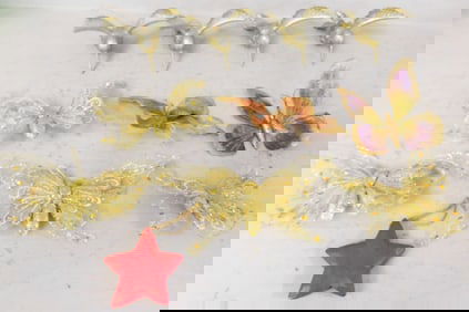 Lot Humming Bird Ornaments