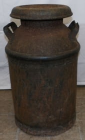 Antique Metal Milk Can