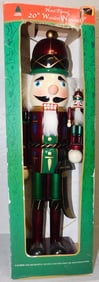 20" Painted Wood Nutcracker