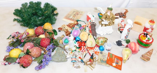 Lot Christmas Ornaments