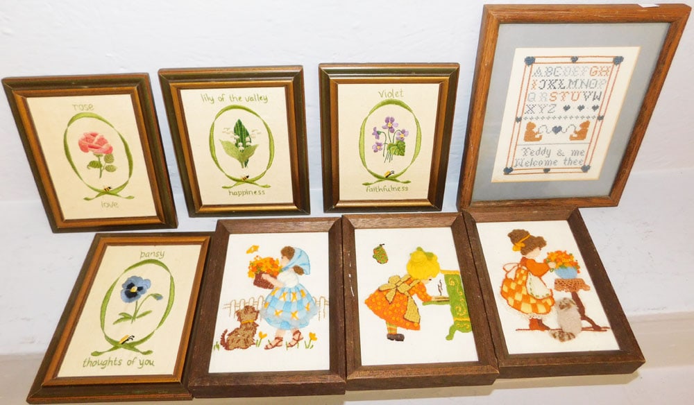 Lot Framed Needleworks (1 of 6)