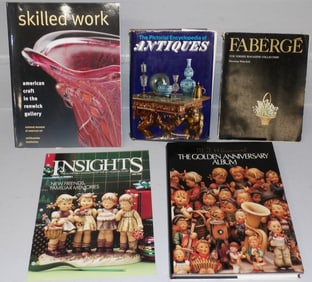 Lot of Antique & Collectible Reference Books, (Hummels, Faberge, Etc.)