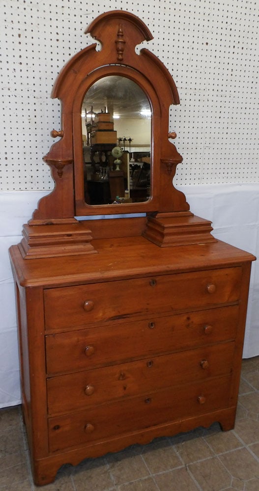 Antique Pine Dresser (1 of 7)