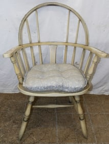 Painted Windsor Style Arm Chair
