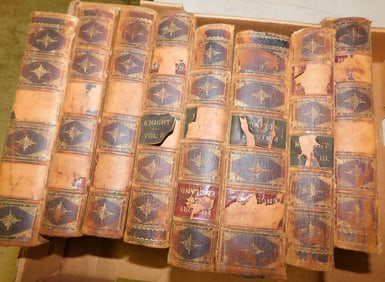 Lot Eight Volumes " History Of England "