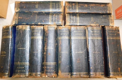 Lot Twelve Volumes Waverly Novels