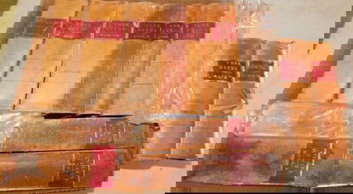 Lot Thirteen Volumes Of  " York Deeds " ( 1894 )