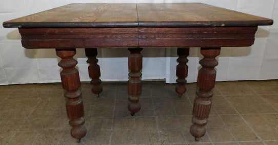 Antique Oak Dining Table