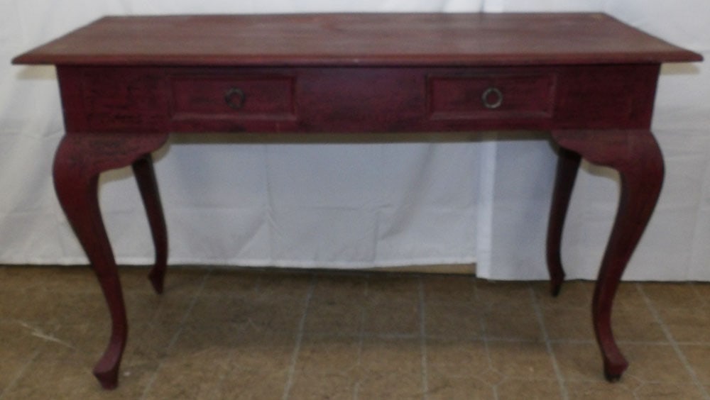 Painted Two Drawer Console (1 of 6)