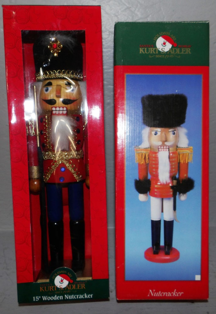 Lot Two Kurt Sadler Nutcrackers In Original Boxes (1 of 5)