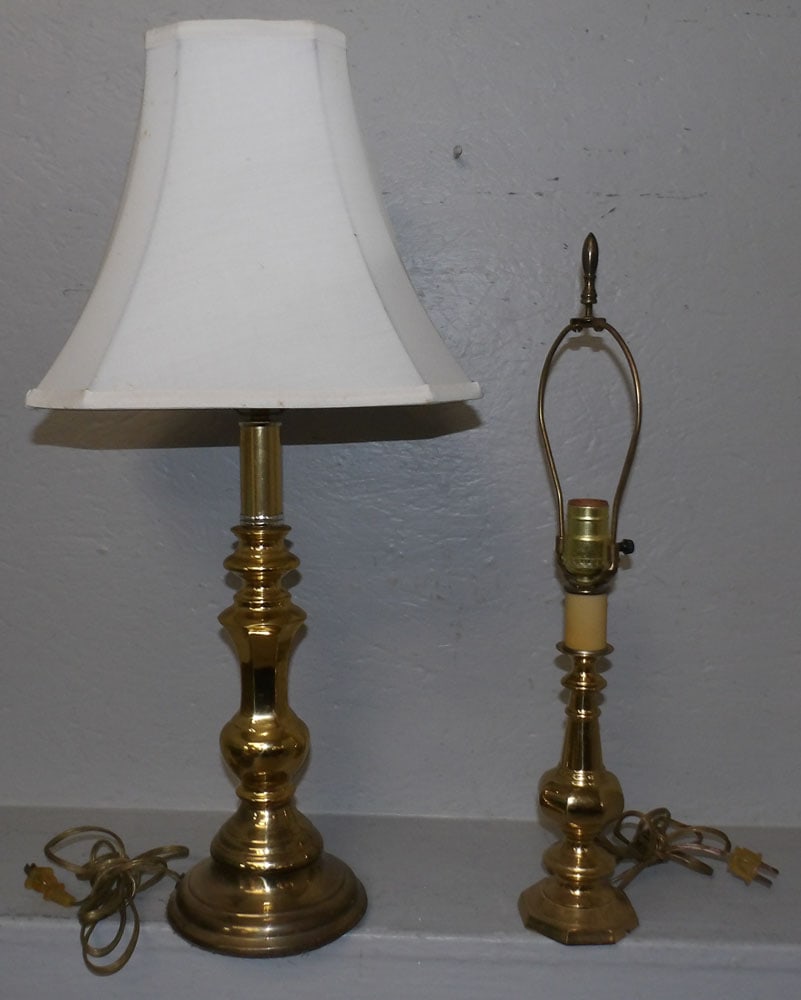 Two Brass Lamps (1 of 2)