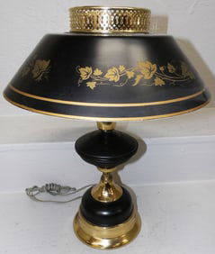 Painted Metal Student Lamp