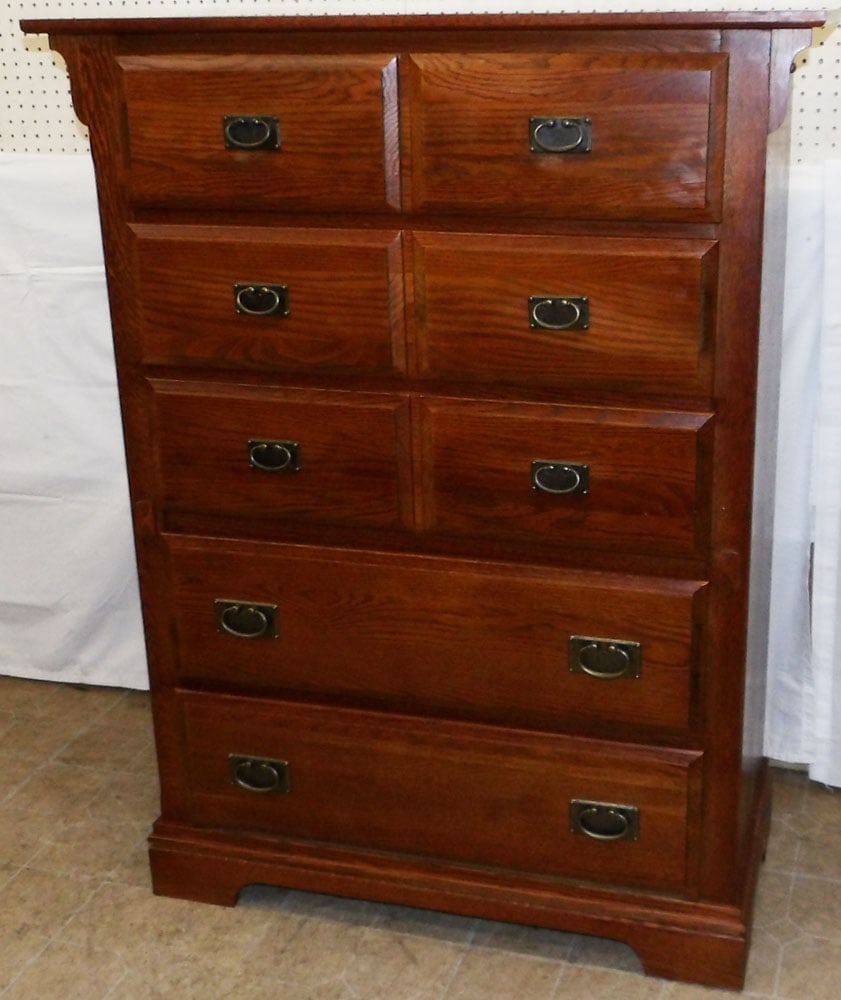 Mission Oak Style Chest (1 of 3)