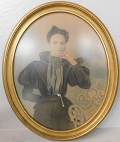 Framed Print Of Lady