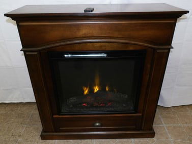 Electric Heater By Style Selections In Cherry Case With Remote