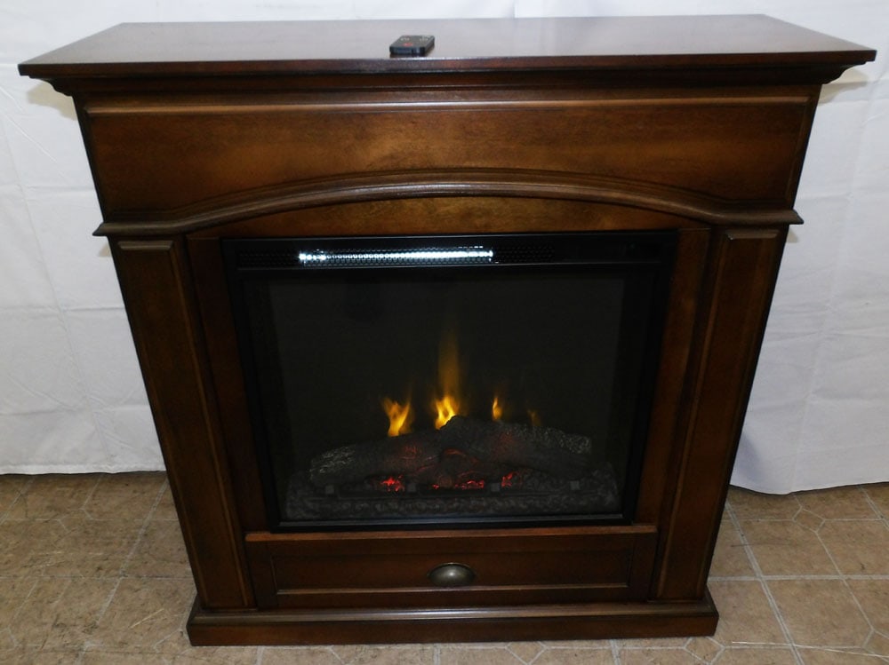 Electric Heater By Style Selections In Cherry Case With Remote (1 of 8)