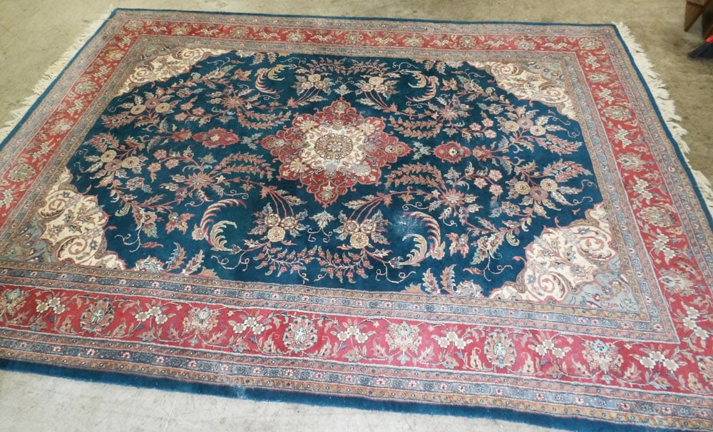 8' 2" X 11' 3" Hand Made Oriental Rug (1 of 7)