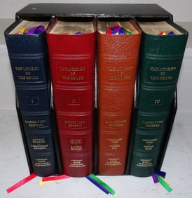 Lot Four Volumes Religious Books